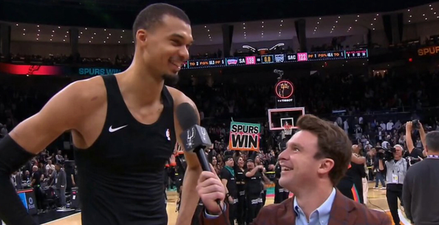 文班亚马41+16率马刺大胜公牛 两双纪录刷新历史